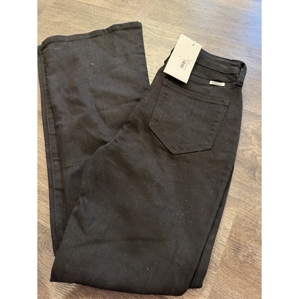 Kancan Flared Black Jeans Stretch Sz 3/25 NWT
